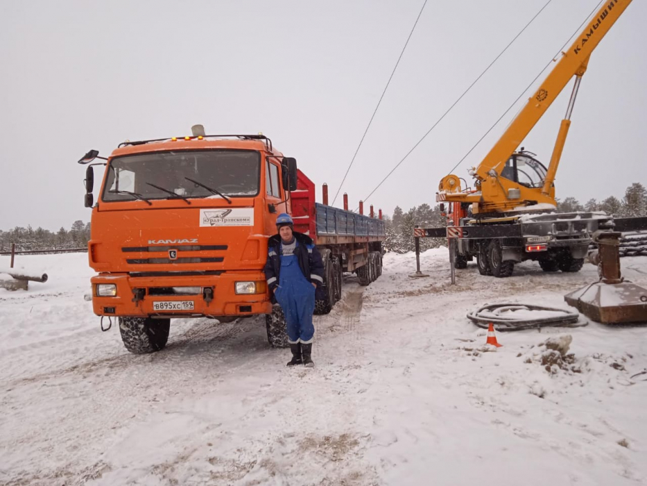 Работа на участке участок Западная Сибирь г. Муравленко7